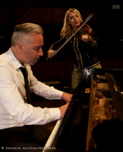 Estelle Goldfarb violinist - Fabian Fiorini jazz pianist