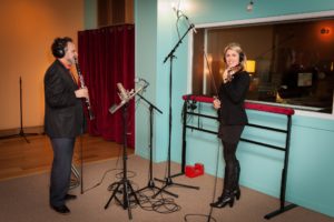 Estelle Goldfarb violinist feat. David Krakauer clarinetist klezmer